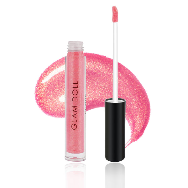 Coralline Metallic Lip Gloss – GLAM DOLL
